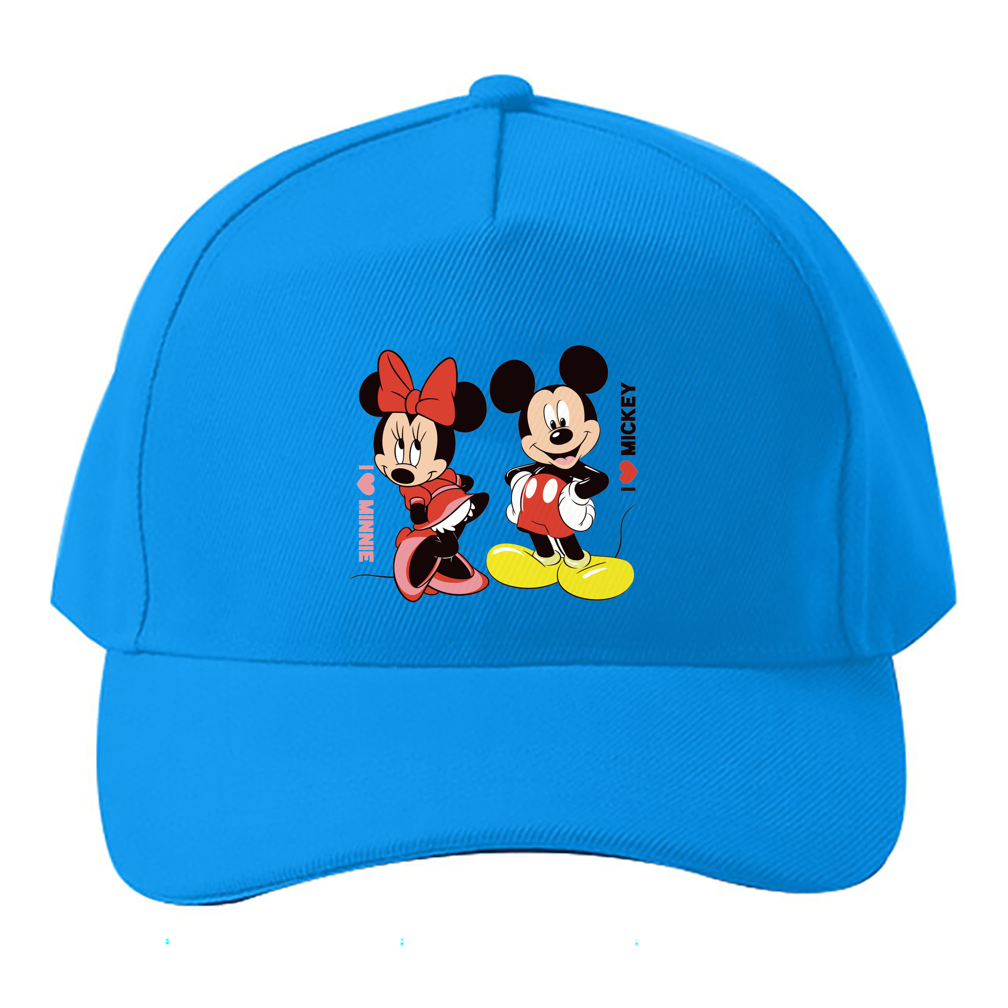 （画像用） ミッキーマウス Mickey Mouse ベースボールキャップ 綿100％ 男女兼用 帽子 スポーツ